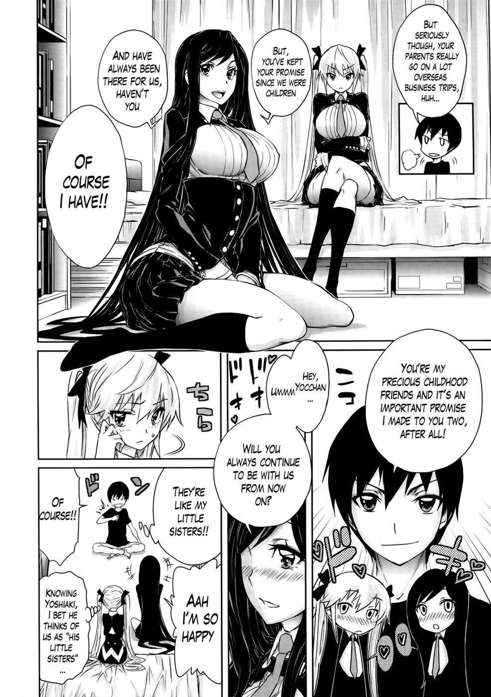 Hentai Manga Comic-Harem Butai wa Boku wo Shaburi Tsukusu-Chapter 9-Two Beauties-4